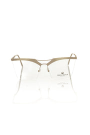 Frankie Morello Brown Metallic Fibre Glasses Frame
