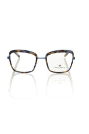 Frankie Morello Blue Metallic Fibre Glasses Frame