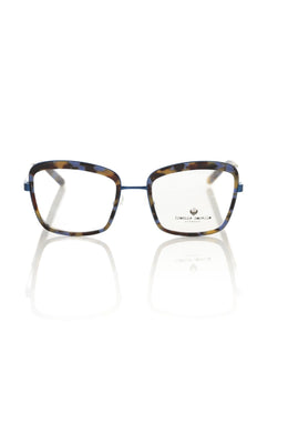 Frankie Morello Blue Metallic Fibre Glasses Frame