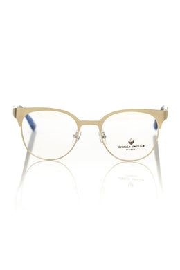 Frankie Morello Gold Acetate Glasses Frame