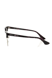 Frankie Morello Burgundy Metallic Fibre Glasses Frame