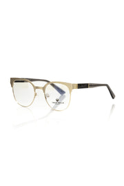 Frankie Morello Gold Metallic Women's Eyeglass Frame