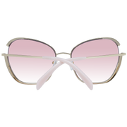 Emilio Pucci Gold Metal Sunglasses
