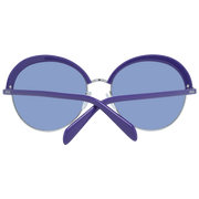 Emilio Pucci Purple Metal & Plastic Sunglasses