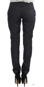 Exte Gray One Button Two Piece Suit