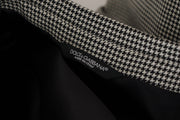 Dolce & Gabbana Gray Checkered Single Breasted Jacket Blazer