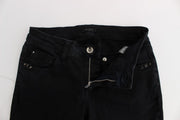 Costume National Black Cotton Slim Fit Denim Jeans