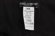 Dolce & Gabbana Black Mink Fur Shoulder Collar Scarf