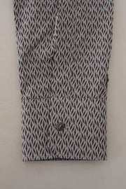 Dolce & Gabbana Gray Brown GOLD Slim Fit Dress Formal Shirt