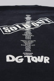 Dolce & Gabbana Black D&G Fashion Round Neck Cotton T-shirt