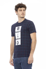 Baldinini Trend Blue Cotton T-Shirt