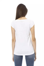 Trussardi Action White Cotton T-Shirt