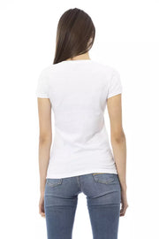 Trussardi Action White Cotton T-Shirt