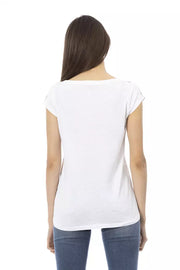 Trussardi Action White Cotton T-Shirt