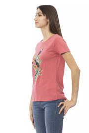 Trussardi Action Multicolor Cotton T-Shirt