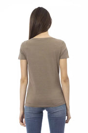 Trussardi Action Brown Cotton T-Shirt