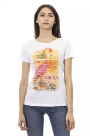 Trussardi Action White Cotton T-Shirt