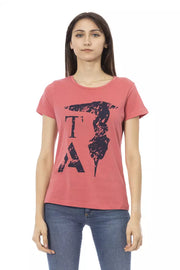 Trussardi Action Multicolor Cotton T-Shirt