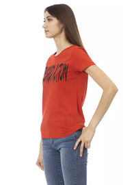Trussardi Action Red Cotton T-Shirt