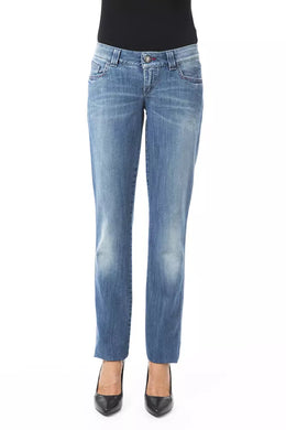 BYBLOS Blue Cotton Jeans Denim