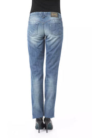 BYBLOS Blue Cotton Jeans Denim