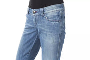 BYBLOS Blue Cotton Jeans Denim
