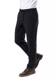 Uominitaliani Gray Wool Men Pants