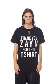 Nicolo Tonetto Black Cotton T-Shirt