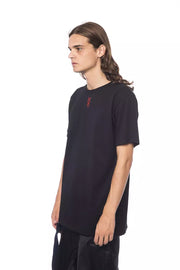 Nicolo Tonetto Black Cotton T-Shirt