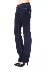Ungaro Fever Blue Cotton Jeans Denim