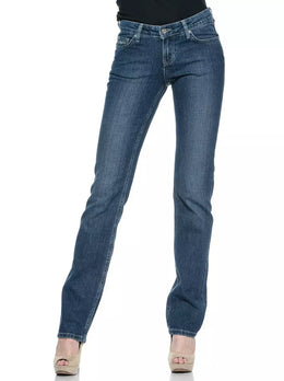 Ungaro Fever Blue Cotton Jeans Denim