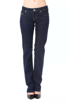 Ungaro Fever Blue Cotton Jeans Denim
