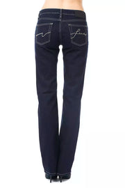 Ungaro Fever Blue Cotton Jeans Denim