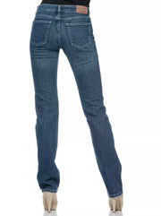 Ungaro Fever Blue Cotton Jeans Denim