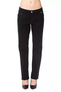 Ungaro Fever Black Cotton Pant