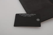 A.G. Spalding & Bros Black Leather Bifold Travel Holder Logo Wallet