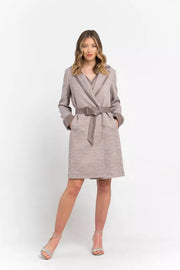 Trussardi Beige Cotton Coat