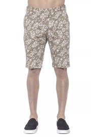 PT Torino Beige Cotton Short