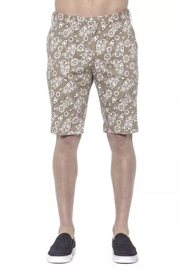 PT Torino Beige Cotton Short