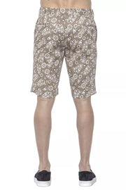 PT Torino Beige Cotton Short