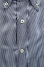 Robert Friedman Blue Cotton Men's Shirt