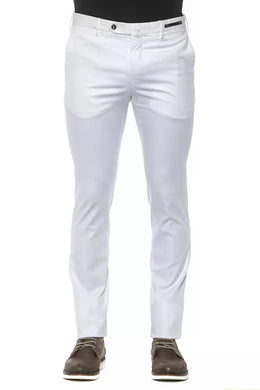 PT Torino White Cotton Pant