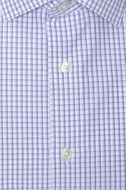 Robert Friedman Burgundy Cotton Men Shirt