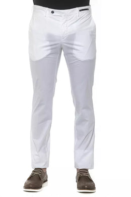 PT Torino White Cotton Pant