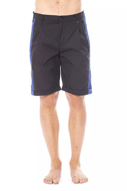 Verri Black Cotton Short