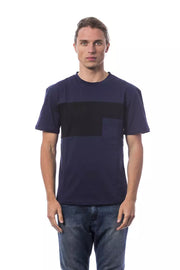 Verri Blue Cotton T-Shirt
