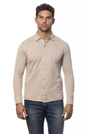 Verri Beige Cotton Shirt