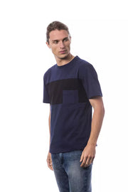 Verri Blue Cotton T-Shirt
