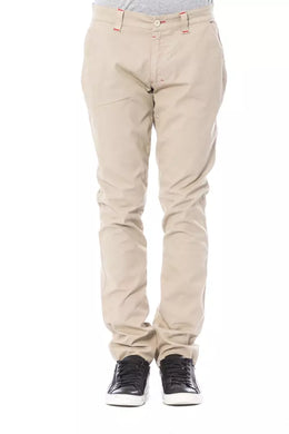 Verri Beige Cotton Pant