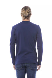 Verri Blue Cotton T-Shirt